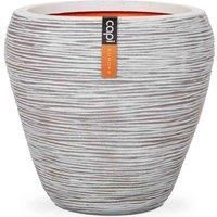 Capi Europe Vase taper round Rib NL 42x38 ivory