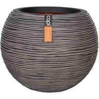 Capi Europe Vase ball Rib NL 40x32 anthracite