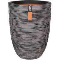 Capi Europe Vase elegant low Rib NL 34x46 anthracite