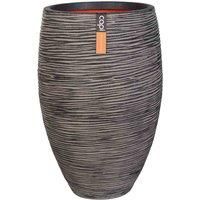 Capi Europe Vase elegant deluxe Rib NL 38x58 anthracite