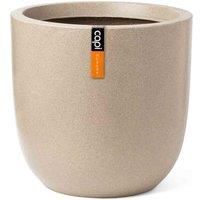 Capi Europe Planter ball Waste Smooth NL 43x41 terrazzo beige