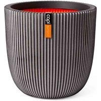 Capi Europe Planter ball Groove NL 35x34 anthracite