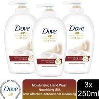 Dove Caring Hand Wash Fine Silk 250ml- Pack of 2