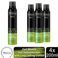TRESemme Curl Definition Hair Mousse with Long Lasting Control, 2x of 200ml