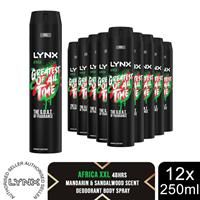 Lynx Africa Body Spray Deodorant 250ml