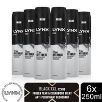 Lynx XXL Black 48 Hour Dry AntiPerspirant 250ml  wilko