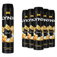 Lynx XXL Body Spray 48-Hour High Definition Fragrance Deodorant for Men, 6x250ml