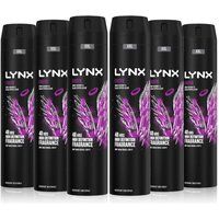 3 Pack of 250ml Lynx Excite XXL Deodorant Body Spray with 48H Freshness
