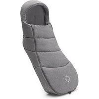Bugaboo Footmuff, Must-Have Pushchair Accessory, All-Season and Waterproof, Warm and Breathable Cosy Toes in Grey Mélange