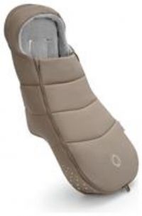 Bugaboo Footmuff, Must-Have Pushchair Accessory, All-Season and Waterproof, Warm and Breathable Cosy Toes in Desert Taupe