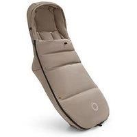 Bugaboo Winter Performance Footmuff for Winter and Extreme Weather, Must-Have Pushchair Accessory with Hood, Shoe Shield and Two-Way Zipper, Warm Cosy Toes in Desert Taupe