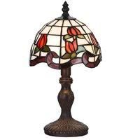 Clayre&Eef 5LL-6156 table lamp,Tiffany style