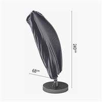 Free Arm Parasol Aerocover 240 x 68cm