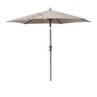 Pacific Lifestyle Riva Round Parasol, 2.5m, Taupe