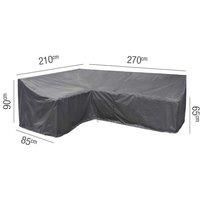 Lounge Set Aerocover Long Right 270 x 210 x 85 x 65 x 90cm