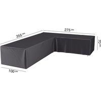 Lounge Set Aerocover LShape 355 x 275 x 100 x70cm