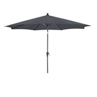 Platinum Riva 3m Round Parasol (base not included) - Anthracite Grey