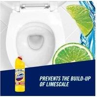 Domestos Citrus Fresh kills germs and viruses Thick Bleach toilet cleaner 750 ml (Pack of 9)