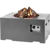 Happy Cocooning Rectangular Cocoon Fire Pit - Grey