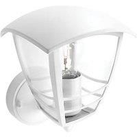 Wall Lantern Outdoor Light 60W White Weatherproof Dimmable Energy Saving IP44