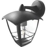 Philips myGarden Creek Outdoor Wall, Light Black (Requires 1 x 60 W E27 Bulb)