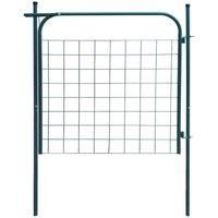 Vidaxl Garden Fence Gate 100X100 cm Green