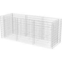 Vidaxl Gabion Raised Bed Steel 270X90X100 Cm