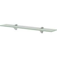 1/2x Wall Floating Shelf Panel Glass Sheet Multi Colours Multi Sizes vidaXL