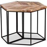 Solid Wood Mango Coffee Table Wooden Accent Living Room Furniture vidaXL