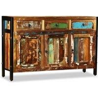 vidaXL Sideboard Solid Reclaimed Wood 120x35x76 cm, Brown