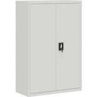 vidaXL Office Cabinet 90x40x140cm Steel Grey
