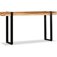 Solid Wood Console Table Reclaimed Adjustable Accent Furniture Home vidaXL