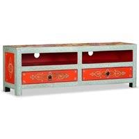 TV Cabinet Solid Mango Wood Hand Painted