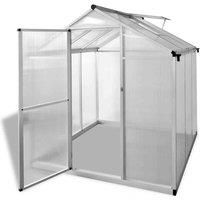 vidaXL Greenhouse Reinforced Aluminium 3.46 m2