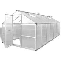 vidaXL Greenhouse Reinforced Aluminium 10.53 m²