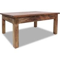 Coffee Table Hallway End Accent Side Solid Mahogany Wood vidaXL