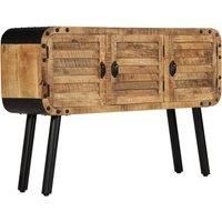 vidaXL Sideboard Solid Mango Wood 120x30x76 cm