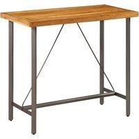 Bar Table Kitchen Table Dining Room Dinner Table Solid Reclaimed Teak vidaXL