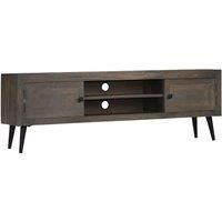 vidaXL TV Cabinet Solid Mango Wood 140x30x45 cm