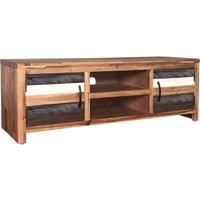 vidaXL TV Cabinet Solid Acacia Wood 120x35x40 cm