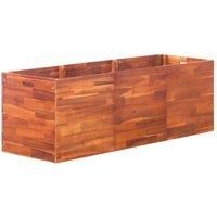 Vidaxl Garden Raised Bed Acacia Wood 150x50x50cm