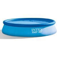 vidaXL Intex Swimming Pool Easy Set Blue 76cm H x 366cm W x 366cm D