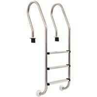 Vidaxl Pool Ladder 3 Steps Stainless Steel 304 120 cm