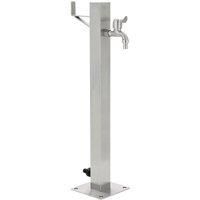 Garden Water Column Stainless Steel Square 65cm Watering Irrigation vidaXL