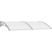 Vidaxl Door Canopy Grey 200x100cm Pc