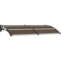 Vidaxl Door Canopy Black 200x100cm Pc