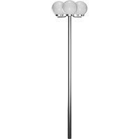 vidaXL Garden Lamp Post 3 Lamps 220cm