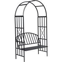 Wooden Garden Arch Gate Arbour Pergola Archway Pinewood