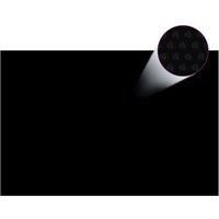 Vidaxl Floating Rectangular Pe Solar Pool Film 6 X 4 M Black