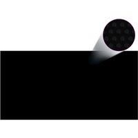 Vidaxl Floating Rectangular Pe Solar Pool Film 10 X 5 M Black